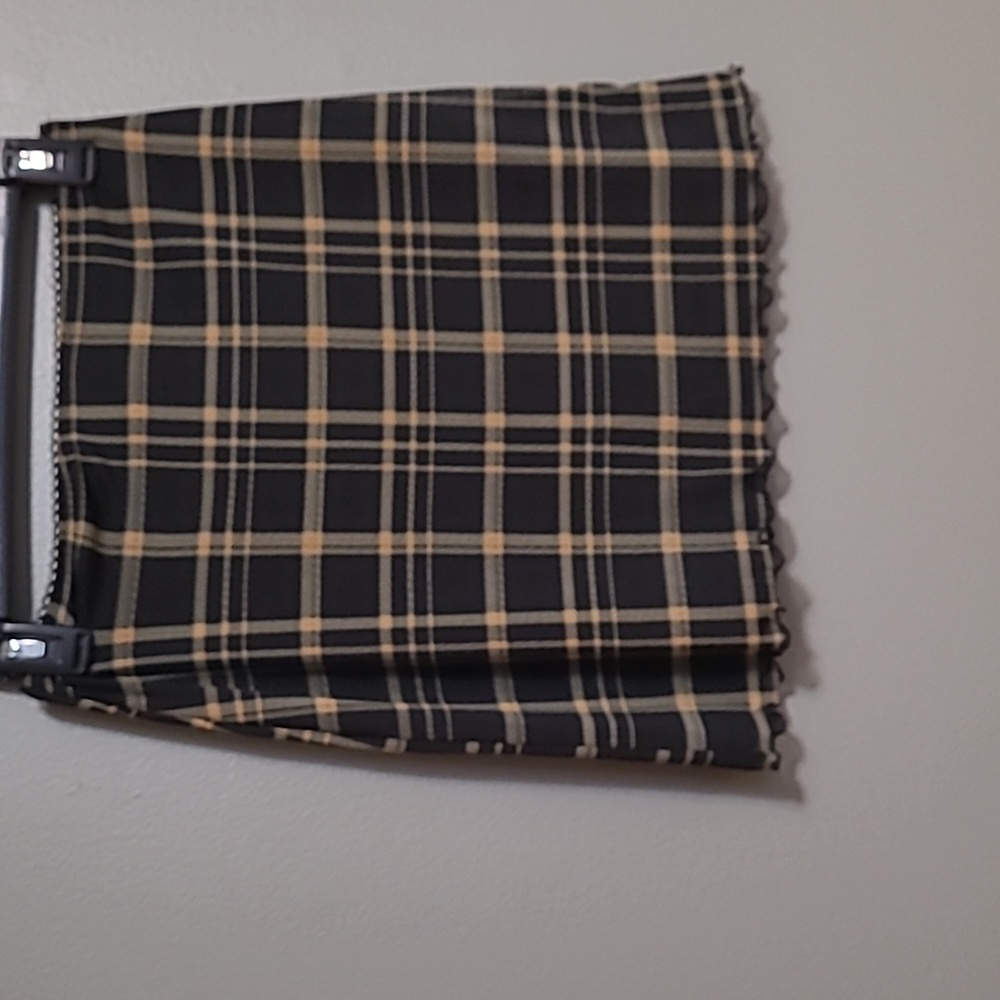 Plaid Mini Skirt